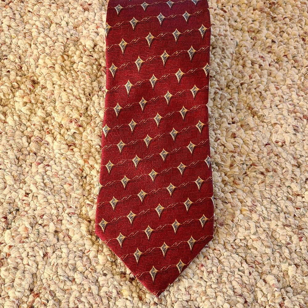 Vtg Bill Blass Black Label 100% Silk Tie 👔